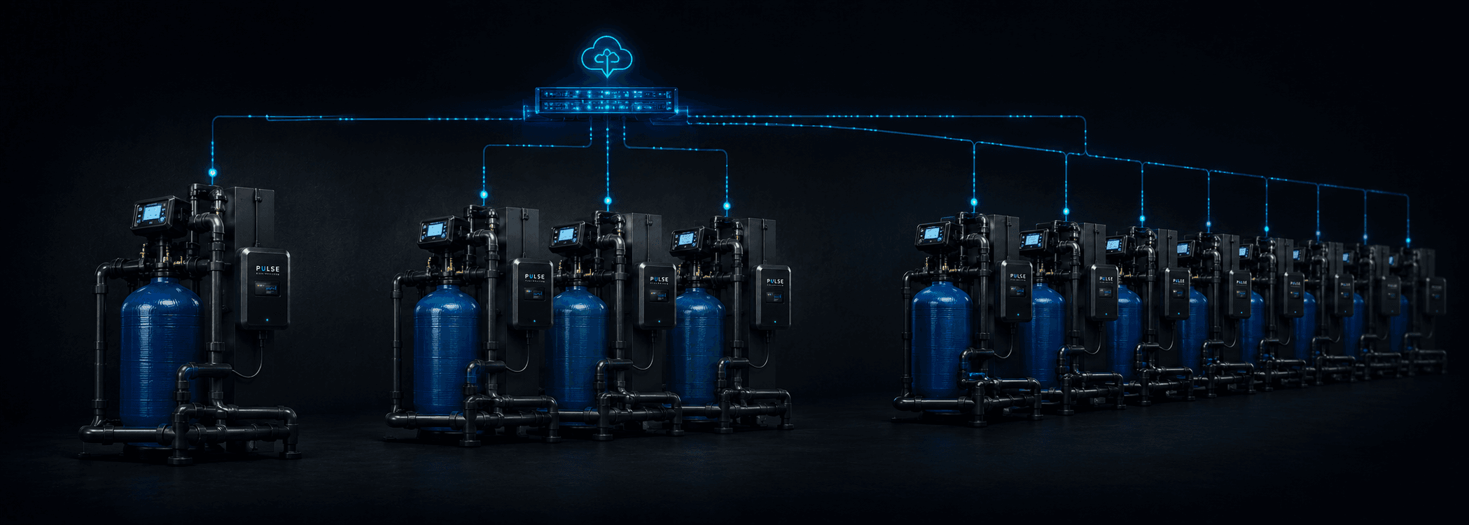 A single Pulse-connected machine growing into a monitored fleet